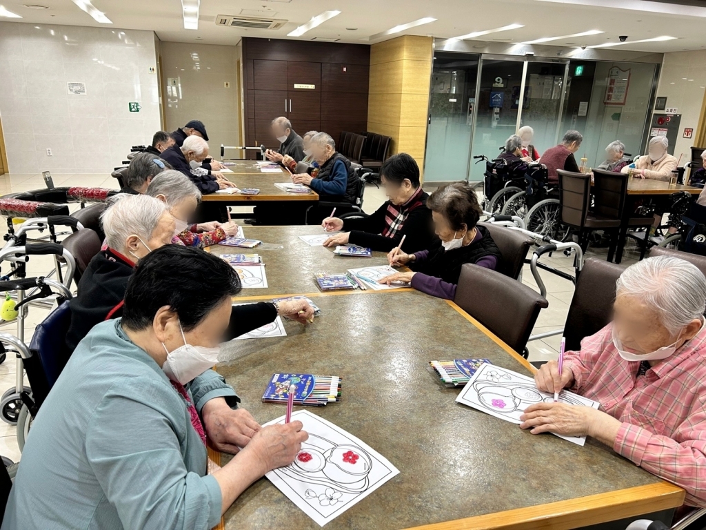 효도로 대학 <매화차 색칠공부>